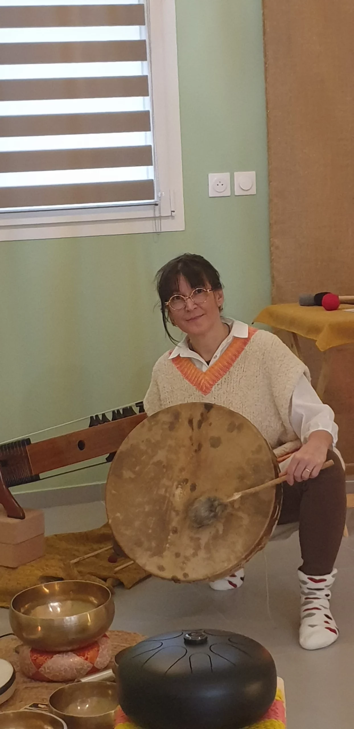 Dominique Vivat sonothérapeute à valence
